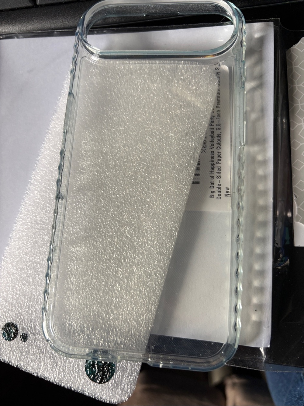 iPhone 17 Air clear plastic case